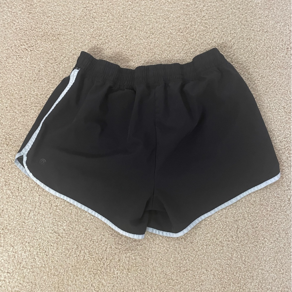 Women’s Champion black athletic running shorts Small